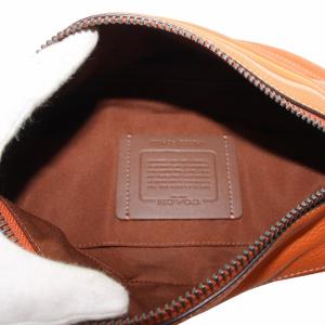 COACH ワーレン ボディバッグ オレンジ ブラウン