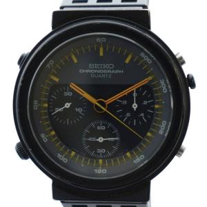 スピードマスター ジウジアーロ エイリアンモデル 腕時計 クォーツ クロノグラフ 黒文字盤