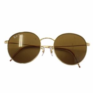 Round Reverse 眼鏡 サングラス メタルフレーム カラーレンズ ラウンド ロゴ 5521-145