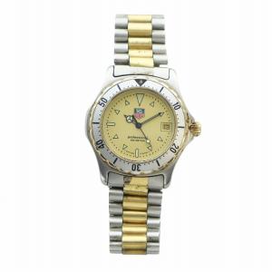TAG Heuer プロフェッショナル 200M 腕時計 クォーツ デイト シルバーカラー ゴールドカラー