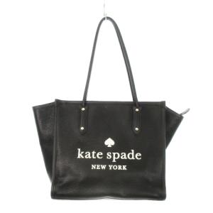 エラ ペブル トートバッグ レザー シボ革 ロゴ 黒 ブラック K4688 /MN9 GY18