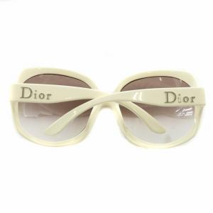 Christian Dior 眼鏡 サングラス セルフレーム グラデーション ラウンド ロゴ 6220-125 白 ホワイト GLOSSY