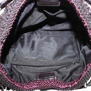 ANTEPRIMA トートバッグ ワンショルダー ワイヤーバッグ リボン マグネット 紫 パープル /XZ GY11