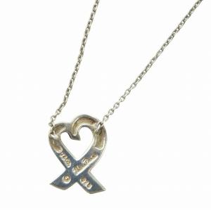 TIFFANY&Co. ラビングハート ネックレス アクセサリー ペンダント ロゴ Silver925 シルバー色 GY18 /MQ