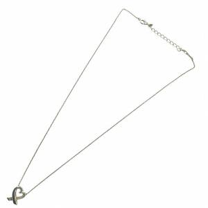 TIFFANY&Co. ラビングハート ネックレス アクセサリー ペンダント ロゴ Silver925 シルバー色 GY18 /MQ