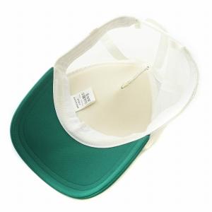 THE NORTH FACE ロゴメッシュキャップ Logo Mesh Cap 帽子 キャップ ロゴ F 緑 グリーン 白 ホワイト