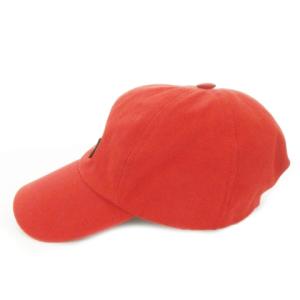 BURBERRY BBキャップ ロゴ ラバー ONE レッド