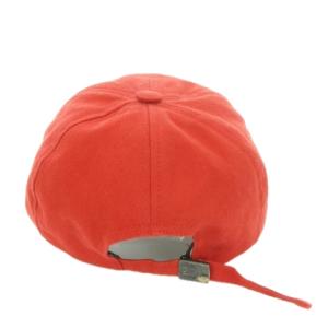 BURBERRY BBキャップ ロゴ ラバー ONE レッド