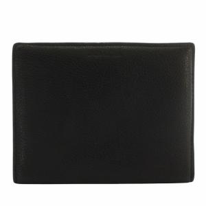 カードケース カード入れ 二つ折り レザー ロゴ 黒 ブラック /XZ GY18