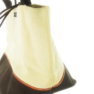 kate spade new york トートバッグ ハンドバッグ キャンバス 帆布 ロゴ 茶 ブラウン /CK14 GY18