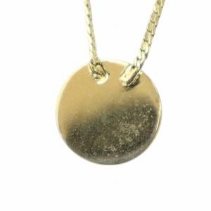Christian Dior ネックレス アクセサリー ペンダント ロゴ ゴールド色 F2103-015 GY18 /MQ OH