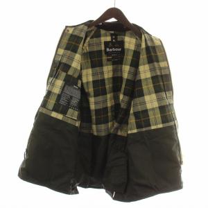 Barbour ビデイル BEDALE オイルドジャケット ブルゾン アウター 裏地チェック柄 ロゴ 刺繍 カーキ /XZ
