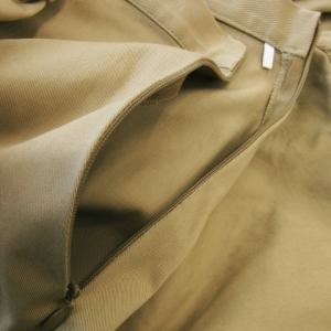 RED VALENTINO REDVALENTINO タイトスカート ひざ丈 フリル カットワーク 刺繍 スカラップ レース ベージュ /CK32 GY18