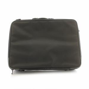 Samsonite ACE製 ブリーフケース スーツケース ビジネス ナイロン レザー 革 ロゴ マルチ収納 黒 ブラック
