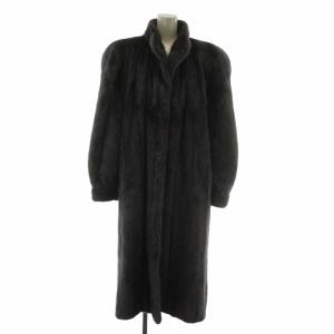 銀サガ RIF ファーコート 13 ネイビー