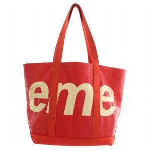 Supreme 20SS Raffia Tote レッド