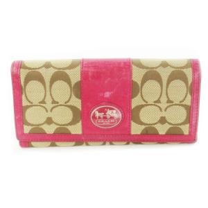 コーチ COACH 長財布 シグネチャー 型押し ジップウォレット ピンク 新品 コーチ COACH 財布 （ピンク） -ファッション通販 FASHION WALKER
