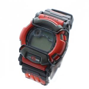 CASIO G-SHOCK ジャンク品 腕時計 ウォッチ クォーツ ロゴ デジタル 赤 レッド DW-002 GY18 /MQ