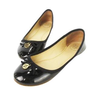 chelesea ballet バレエシューズ パンプス フラット ラウンドトゥ レザー 革 エナメル