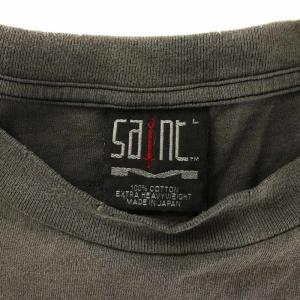 SAINTMICHAEL 23SS WE LIVE HELL Tシャツ L グレー