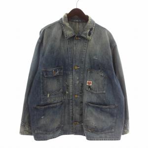 COVERALL HEART TAG ダメージ加工