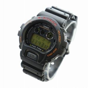 CASIO G-SHOCK FOX FIRE 腕時計 ウォッチ クォーツ デジタル ロゴ カレンダー付き 黒 ブラック DW-6900B