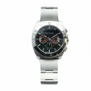 PAUL SMITH 腕時計 クォーツ ディスクアイズ 緑文字盤 クロノグラフ シルバーカラー J524-S066662