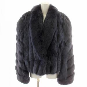 銀サガ ファーコート フォックスファー F