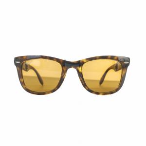 WAYFARER FOLDING CLASSIC サングラス メガネ 眼鏡 折り畳み べっ甲柄 ロゴ 茶