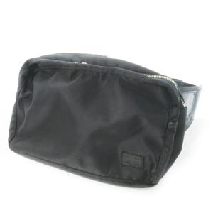 吉田カバン ウエストバック ボディバッグ ナイロン ロゴ 黒 ブラック /AO6 GY18