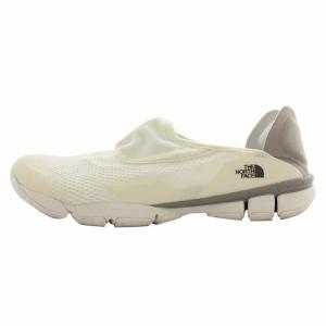 スリッポン スニーカー メッシュ ローカット ロゴ US9 27cm 白 ホワイト /XZ GY18