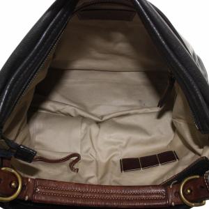 COACH ハリソン イーストウエスト サッチェル トートバッグ ショルダー 2WAY レザー 黒 ブラック 70189