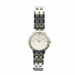 SEIKO スピリット SPIRIT 腕時計 ウォッチ クォーツ ロゴ ローマン シルバー色 1N01-0AP0 GY18