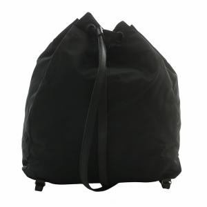 PRADA リュックサック 巾着 ナイロン ブラック