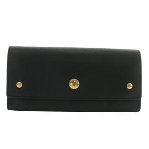 長財布 二つ折り ブラック