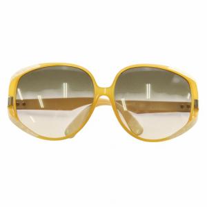 眼鏡 サングラス セルフレーム グラデーション CDロゴ オレンジ アイボリー 2320A 70 /XZ