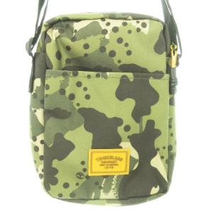 ReBOTL ショルダーバッグ ミニ サコッシュ ナイロン カモフラ 迷彩 総柄 緑 グリーン /AH21