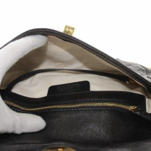 MICHAEL Michael Kors ハンドバッグ ワンショルダー レザー チェーン スタッズ ターンロック ロゴ ゴールド金具 黒 ブラック