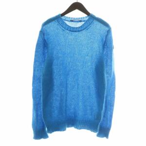 ジーニアス Genius 18AW MAGLIONE TRICOT ニット セーター 長袖 モヘヤ混 ウール混