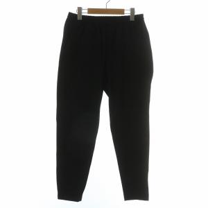 SPORTS PANTS イージーパンツ ナイロン テーパード ストレッチ L 黒 ブラック 275H04