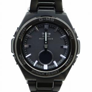ベビージー Baby-G G-MS ジャンク品 腕時計 ウォッチ ソーラー ロゴ 黒文字盤 黒 ブラック