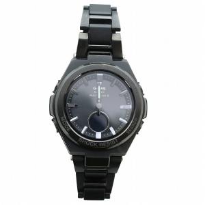CASIO ベビージー Baby-G G-MS ジャンク品 腕時計 ウォッチ ソーラー ロゴ 黒文字盤 黒 ブラック
