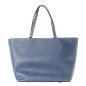 kate spade new york トートバッグ ビッグサイズ レザー 革 ロゴ ビジネス 青 ブルー /CK19 GY18