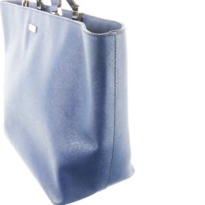 kate spade new york トートバッグ ビッグサイズ レザー 革 ロゴ ビジネス 青 ブルー /CK19 GY18