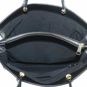 FURLA LADY M L TOTE ハンドバッグ トート ショルダー 2WAY レザー ロゴ 黒 ブラック BAWB01L