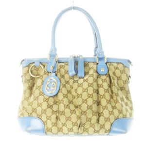 スーキー ハンドバッグ 2way GG柄 インターロッキング