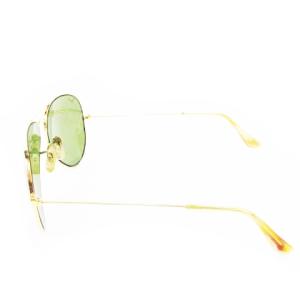 Ray-Ban B&L サングラス アイウェア メタルフレーム ティアドロップ グリーンレンズ ゴールドカラー /AH3