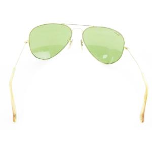 Ray-Ban B&L サングラス アイウェア メタルフレーム ティアドロップ グリーンレンズ ゴールドカラー /AH3