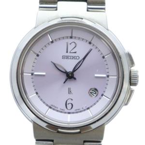 ルキア LUKIA 腕時計 ウォッチ クォーツ ロゴ カレンダー付き シルバー色 7N82-6E00 GY18