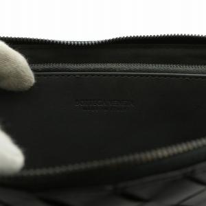 BOTTEGA VENETA 593217 イントレチャート ロング ウォレット 長財布 ラウンドファスナー レザー 太目 ジップアラウンド